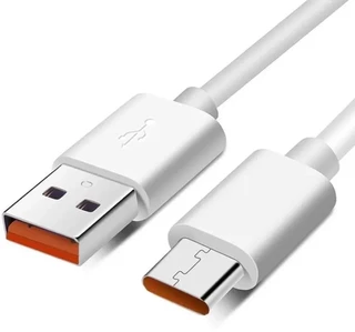 Кабель Xiaomi USB-A 2.0 - USB-С, 1 м, 6 А, белый (BHR4915CN) 