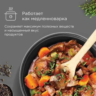 Мультиварка REDMOND MC101, черный 