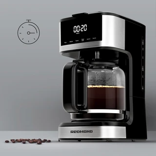Кофеварка REDMOND CM712, черный 