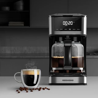Кофеварка REDMOND CM712, черный 