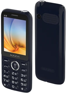 Сотовый телефон Maxvi K18, синий 