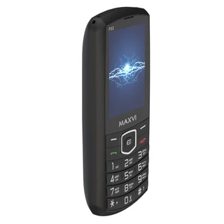 Сотовый телефон Maxvi P33, черный 