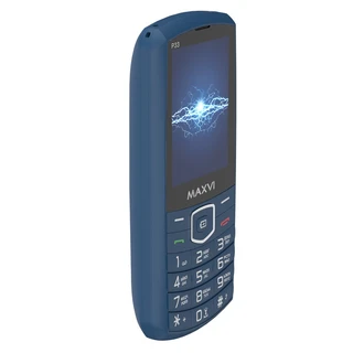 Сотовый телефон Maxvi P33, синий 