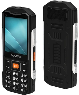 Сотовый телефон Maxvi T19, черный 