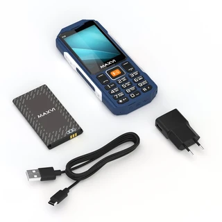 Сотовый телефон Maxvi T19, синий 