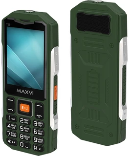 Сотовый телефон Maxvi T19, зеленый 