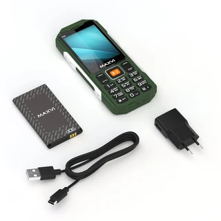 Сотовый телефон Maxvi T19, зеленый 