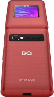 Сотовый телефон BQ 2412 Shell Duo, красный 