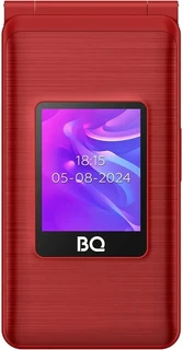Сотовый телефон BQ 2412 Shell Duo, красный 