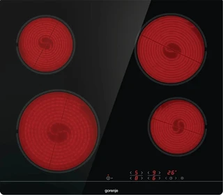 Электрическая варочная панель Gorenje CT41SC, черный 