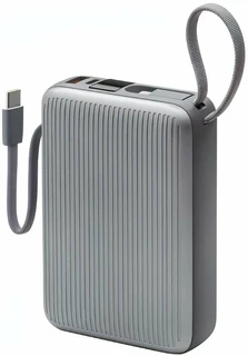 Внешний аккумулятор Deppa Turbo Cable 33700, 20000мАч 