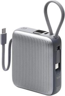 Внешний аккумулятор Deppa Turbo Cable 33699, 10000мАч 