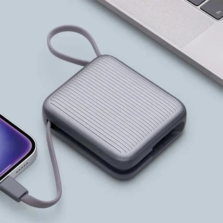 Внешний аккумулятор Deppa Turbo Cable 33699, 10000мАч 