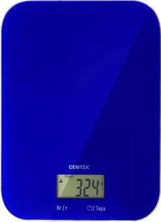 Весы кухонные CENTEK CT-2481, синий 