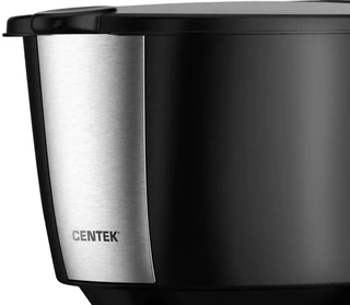 Кофеварка CENTEK CT-1148, черный/серебристый 