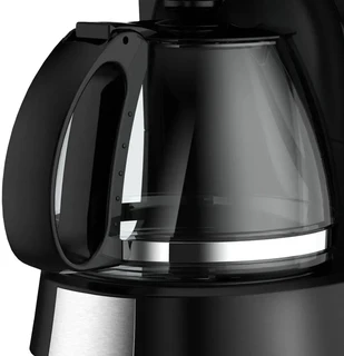 Кофеварка CENTEK CT-1148, черный/серебристый 