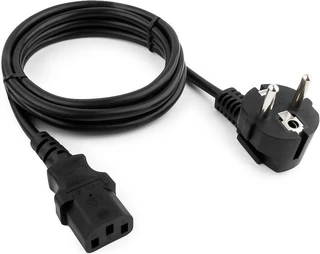 Кабель питания Cablexpert PC-186-VDE-3M, 3 м, черный 