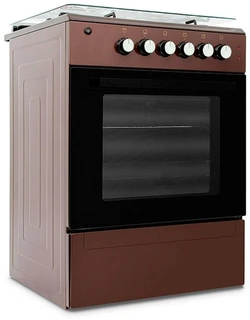 Плита комбинированная Shivaki Milagro 50 10-E, коричневый 