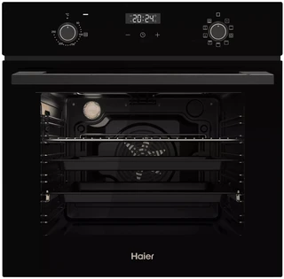 Электрический духовой шкаф Haier HOX-P09NTB, черный 