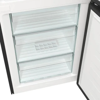 Холодильник Gorenje NRK6202EBXL4, черный 