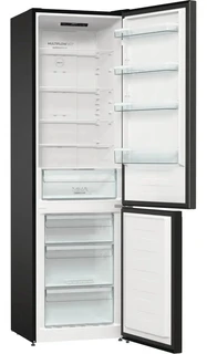 Холодильник Gorenje NRK6202EBXL4, черный 