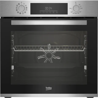 Электрический духовой шкаф Beko BBIM12302X, черный/серебристый 