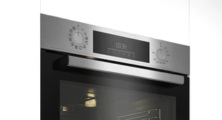 Электрический духовой шкаф Beko BBIM12302X, черный/серебристый 