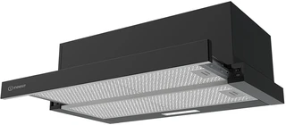 Встраиваемая вытяжка Indesit INT 64R BL, черный 