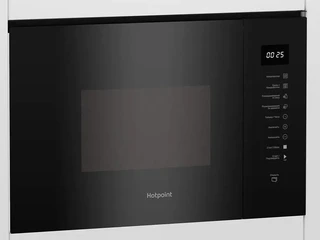 Встраиваемая микроволновая печь Hotpoint MF25G BL H, черный 