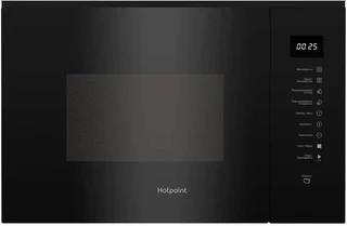 Встраиваемая микроволновая печь Hotpoint MF25G BL H, черный 