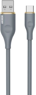 Кабель Aksberry X162 Liquid silicone USB-A -Type-C 1 м 