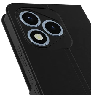 Чехол-книжка Krutoff Eco Book для Honor 400 Lite, черный 