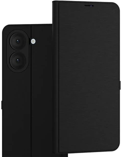 Чехол-книжка Krutoff Eco Book для Xiaomi Redmi A5/Poco C71, черный 