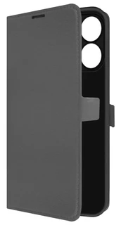 Чехол-книжка Krutoff Eco Book для Redmi Note 14, серый 