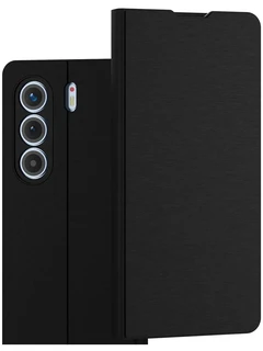 Чехол-книжка Krutoff Eco Book для Xiaomi Redmi Note 14S, черный 