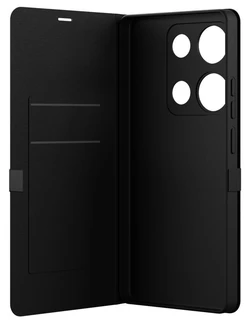 Чехол-книжка Krutoff Eco Book для Xiaomi Redmi Note 14S, черный 