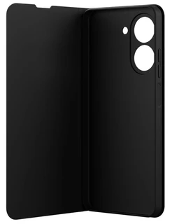 Чехол-книжка Krutoff Magnet Book для Xiaomi Redmi A5/Poco C71, черный 