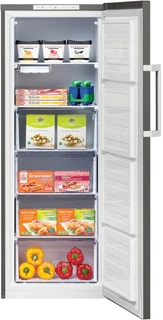 Морозильная камера Beko RFSK215T01G, серый 
