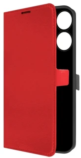 Чехол-книжка Krutoff Eco Book для Realme Note 60/Note 60X, красный 