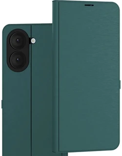 Чехол-книжка Krutoff Eco Book для Xiaomi Redmi A5/Poco C71, зеленый 