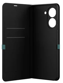 Чехол-книжка Krutoff Eco Book для Xiaomi Redmi A5/Poco C71, зеленый 