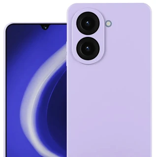 Чехол-накладка Krutoff Silicone Case для Xiaomi Redmi A5/Poco C71, лаванда 