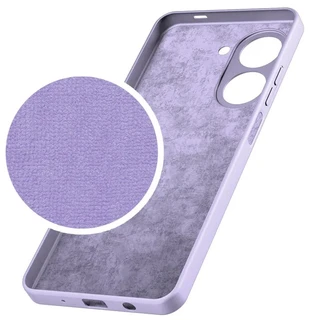 Чехол-накладка Krutoff Silicone Case для Xiaomi Redmi A5/Poco C71, лаванда 