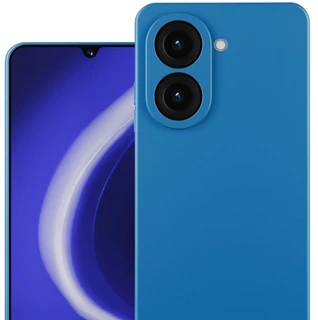 Чехол-накладка Krutoff Silicone Case для Xiaomi Redmi A5/Poco C71, синий 