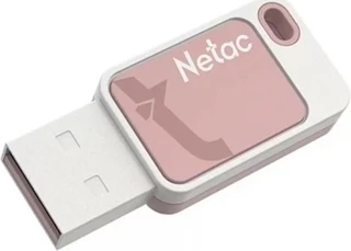 USB-накопитель Netac UA31 NT03UA31N-064G-20PK 64Гб, USB2.0, розовый 