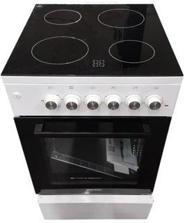 Плита стеклокерамическая SHIVAKI GC 5410-E, белый 