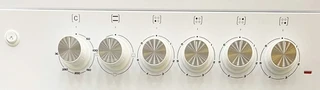 Плита стеклокерамическая SHIVAKI GC 5410-E, белый 