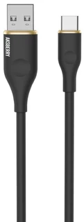 Кабель Aksberry X162 Liquid silicone USB-A -Type-C, 2 м 
