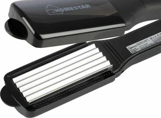 Щипцы-гофре для волос HOMESTAR HS-8005, черный 