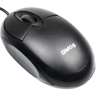 Мышь проводная Dialog Comfort MOC-10U, черный 
